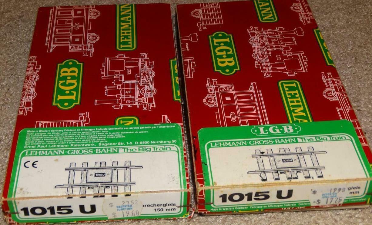 Lgb G Scale Insulated Track Sections X2 1015u In Box